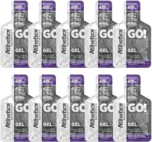 Atlhetica Nutrition Go! Energy Now Gel (10 Sachês De 30g) Guaraná Com Açaí, Multicolorido.