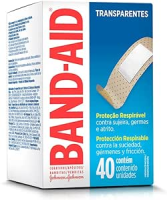 Band-Aid Curativos Adesivos Regular 40 Unidades