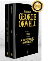 Biblioteca George Orwell – Box com 02 Livros – Edição de Luxo      Capa dura – 6 setembro 2024
