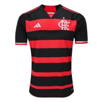 Camisa Flamengo I 24/25 s/n° Torcedor Adidas Masculina – Vermelho+Preto
