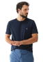 Camiseta Aleatory Reta Mini Icon Azul-Marinho