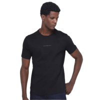 Camiseta Calvin Klein Jeans Logo Masculina – Preto