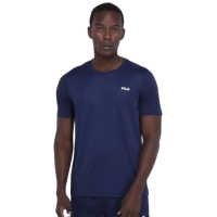 Camiseta Fila Basic Sports II Masculina – Marinho+Prata