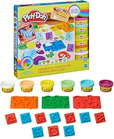 Conjunto Massa de Modelar Play-Doh Kit de Números, com 6 Cores de Massinha – E8533 – Hasbro