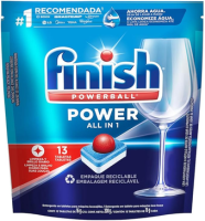 Detergente para Lava Louças em Tablete Finish 13 unidades