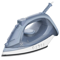 Ferro de Passar a Vapor Electrolux Efficient ESI10 com Spray e Base Antiaderente – Azul