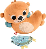 Fisher-Price, Tapete de Atividades de Lontra 2 em 1, Brinquedo para Bebês, para Recém nascidos