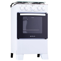 Fogão Atlas 4 Bocas Coliseum Plus com Forno com Amplo Visor – Branco