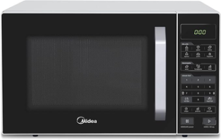 Forno Micro-ondas 35l Branco E Preto Midea 127v Mxsa35p1