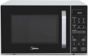 Forno Micro-ondas 35l Branco E Preto Midea 127v Mxsa35p1