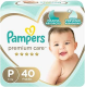 Fralda Pampers Premium Care P – 40 fraldas
