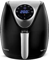 Fritadeira Sem Óleo Air Fryer 3,5L, Mondial, Preto/Inox, 1500W, 110V – AF-30-DI