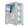 Gabinete Gamer Husky Dome 100, Mid Tower, ATX, Lateral e Frontal em Vidro, Branco – HGN100BR