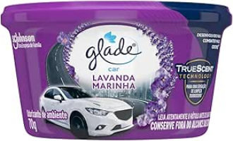 Glade Aromatizador Gel Car Lavanda Marinha 70g