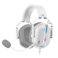 Headset Gamer Rise Mode G1 Special Edition White, Driver 50mm, Usb E 3.5, Branco – Rm-hs-g1se-w