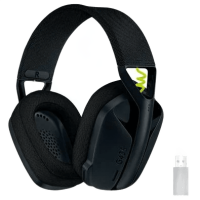 Headset Gamer Sem Fio Logitech G435, Lightspeed e Bluetooth, Dolby Atmos, USB, PC, PS4, PS5, Mobile, Drivers 40mm, Preto – 981-001049