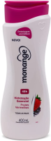 Hidratante Desodorante Frutas Vermelhas, Monange, 400 ml