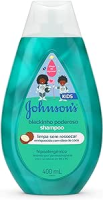 Johnson’s Baby Shampoo Infantil Para Cabelos Crespos Blackinho Poderoso, 400ml