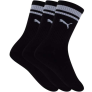 Kit de Meias Cano Médio Puma Esportiva com 3 Pares – 39 a 43 – Adulto