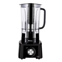 Liquidificador Philco Ph900 Preto 1200w Com 12 Velocidades