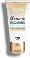 L’Oréal Paris UV Defender Antioleosidade FPS 60 Clara – Protetor Solar Facial 40g
