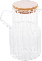 LYOR – Jarra de Vidro Borossilicato com Tampa de Bambu Classic 1,1L