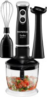 Mixer Turbo 3 em 1, Mondial, Preto, 350W