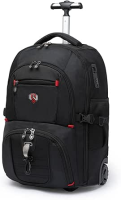 Mochila Masculina Rodinhas Antifurto Executiva Notebook 360°