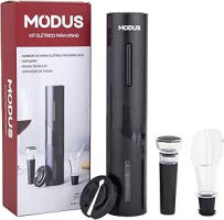 MODUS Kit Abridor de Vinho Saca Rolha (Pilha)