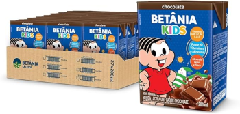 Pack Achocolatado Betânia Kids 200ml – 27 Unidades
