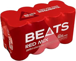 Pack de Beats Red Mix 269ml, Lata, Caixa 8 Unidades