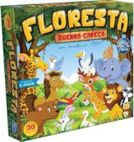Pais e Filhos – Quebra-Cabeça Madeira Floresta, 30 Peças, Multicor, Multicor