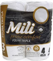 Papel Hig 20m Mili F.Tripla Prime Comfort 24×4