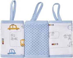 Papi Textil Paninho De Boca Papi Malhas C/ Prendedor De Chupeta Est 28Cm X 28Cm Contem 03 Un