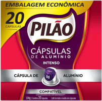 Pilão Cápsulas de Café Intenso – 20 Cápsulas