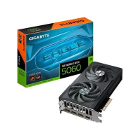 Placa de Vídeo Gigabyte RTX 5060 EAGLE OC 8G NVIDIA GeForce, 8GB GDDR7, 128bits, DLSS, Ray Tracing – GV-N5060EAGLE OC-8GD