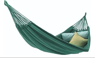 Rede de Dormir Casal Reforçada Algodão (Verde)