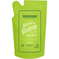 Refil Sabonete Líquido Glicerina Erva-Doce 300 Ml, Granado
