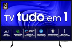 Samsung Smart TV 43″ UHD 4K 43DU7700 – Processador Crystal 4K, Gaming Hub