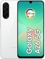 Samsung Smartphone Galaxy A26 5G 256GB, 8GB RAM, Câmera de 50MP, IP67, Tela Super AMOLED 6.7″, NFC (Branco)