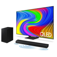 Smart TV 55″ QLED 4K 55Q65D 2024 + Soundbar HW-B550/ZD