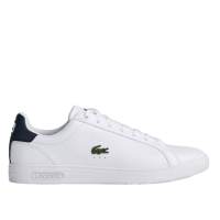 Tênis Couro Lacoste Graduate Pro Masculino – Branco