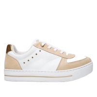 Tênis Ramarim Casual Feminino – Branco+Bege