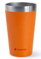 TERMOPRO Copo Térmico para Cerveja 473ml Laranja
