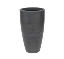 Vasart Verona R.0200.030.053.18 Vaso de Flores, Antique Preto, 30x53cm