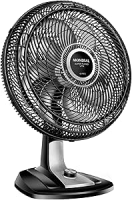 Ventilador 40cm Super Turbo 8 Pás, Mondial, Preto/prata, 140w, 110v – Vtx-40-8p