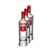 Vodka Smirnoff 600ml – 3 Unidades